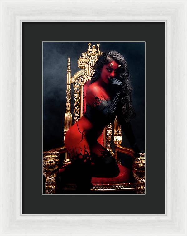 Devils Dreams 3 - Framed Print