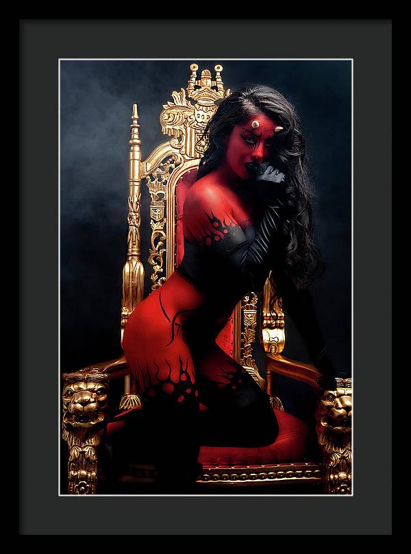 Devils Dreams 3 - Framed Print