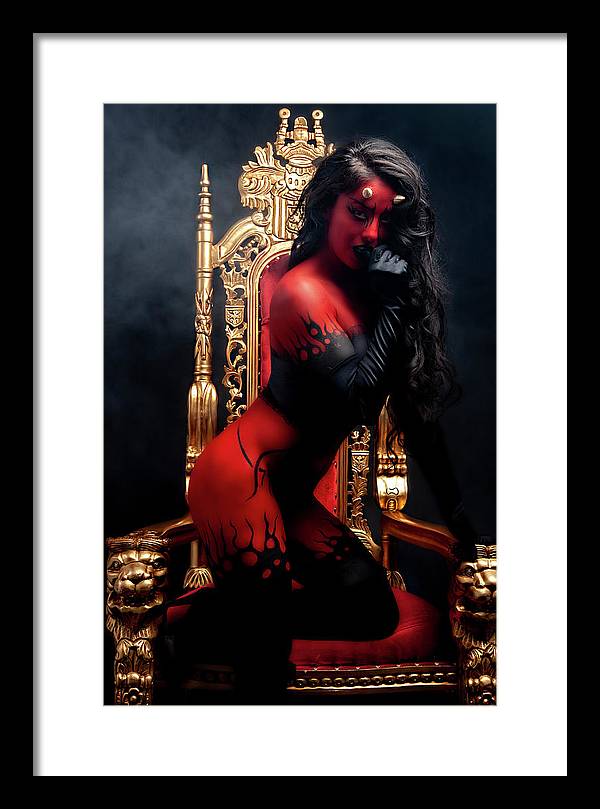 Devils Dreams 3 - Framed Print