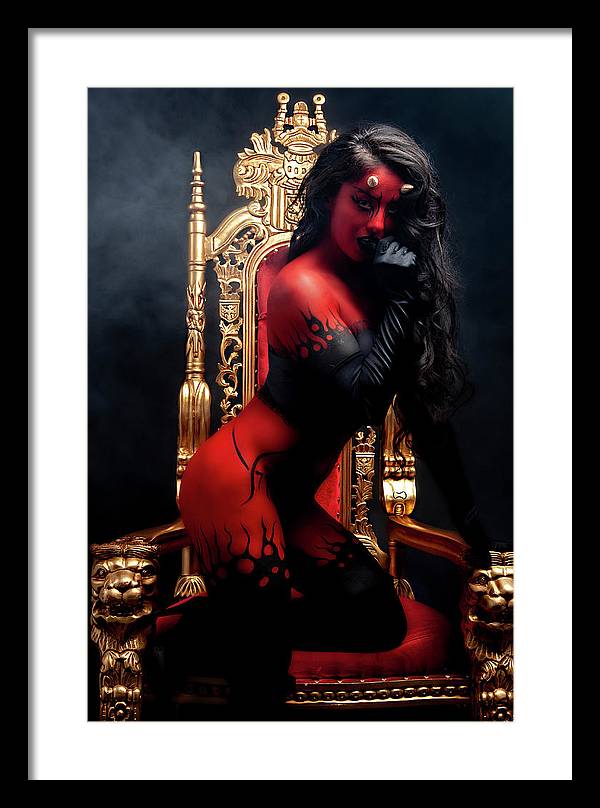 Devils Dreams 3 - Framed Print