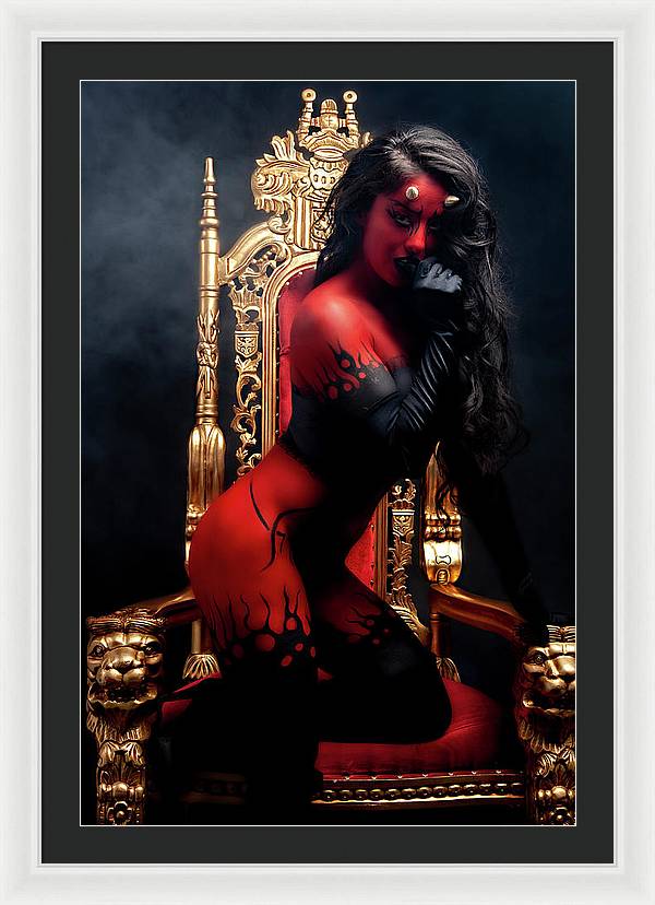 Devils Dreams 3 - Framed Print