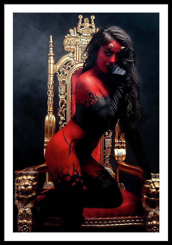 Devils Dreams 3 - Framed Print