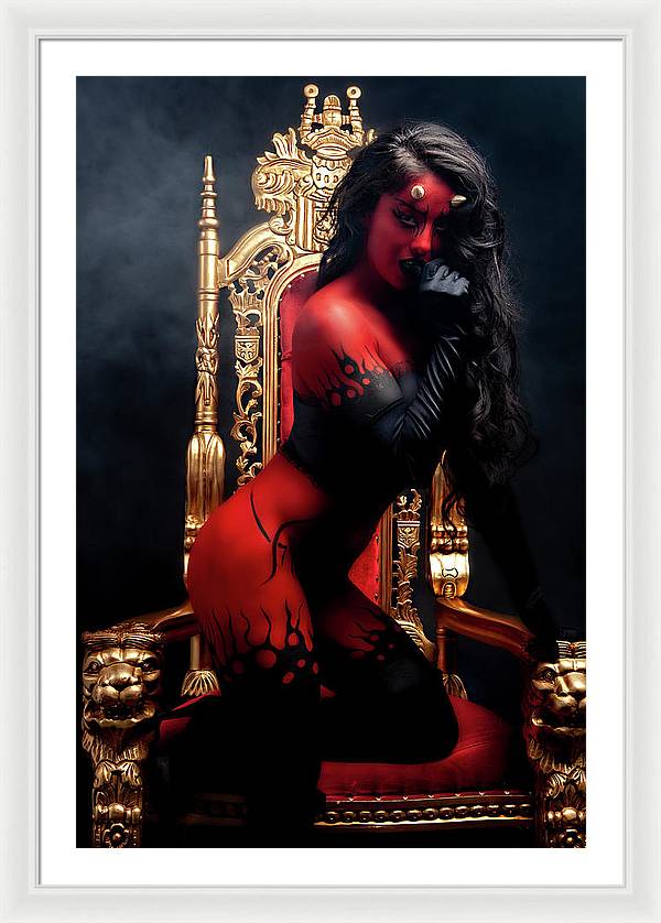 Devils Dreams 3 - Framed Print