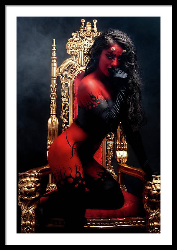 Devils Dreams 3 - Framed Print