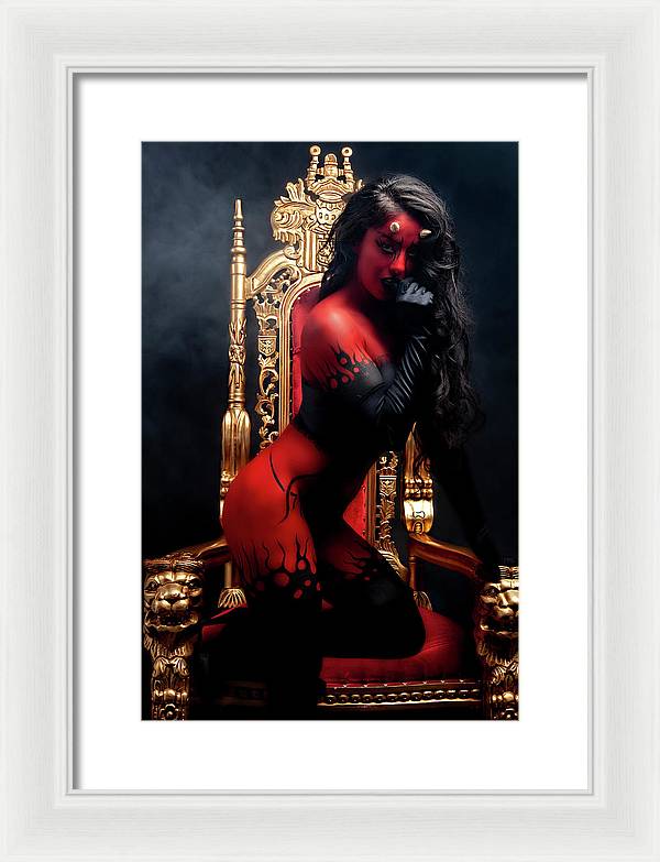 Devils Dreams 3 - Framed Print