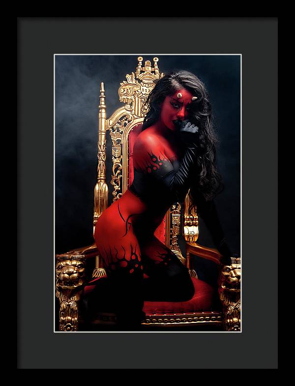 Devils Dreams 3 - Framed Print