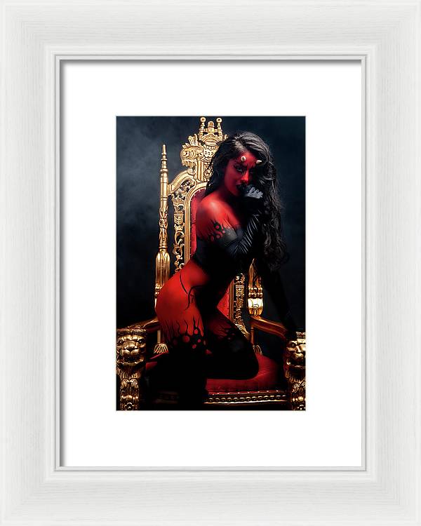 Devils Dreams 3 - Framed Print