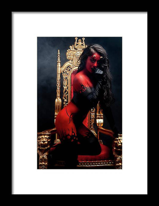 Devils Dreams 3 - Framed Print