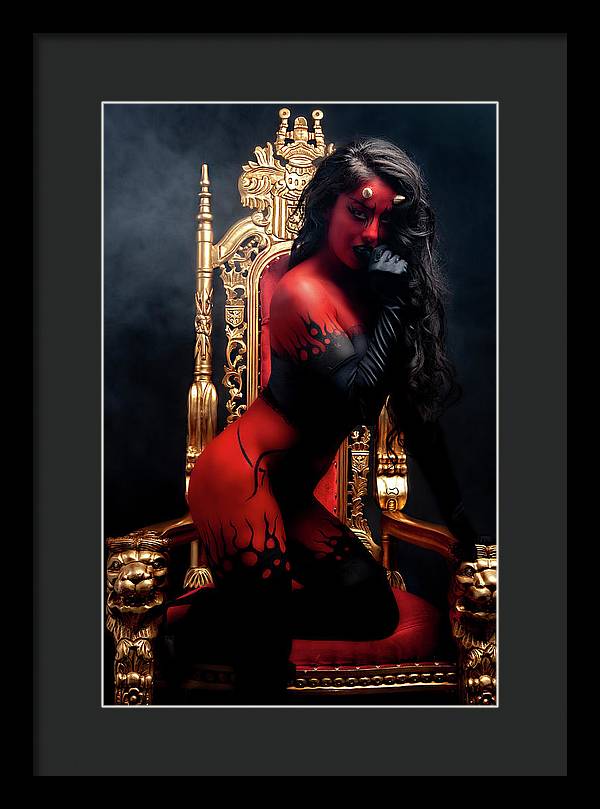 Devils Dreams 3 - Framed Print