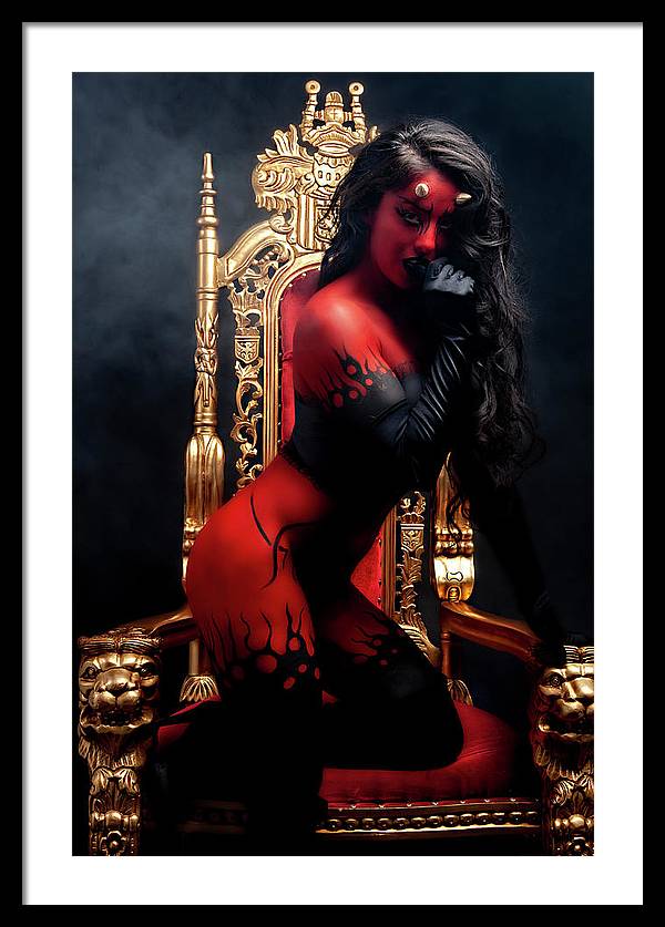 Devils Dreams 3 - Framed Print