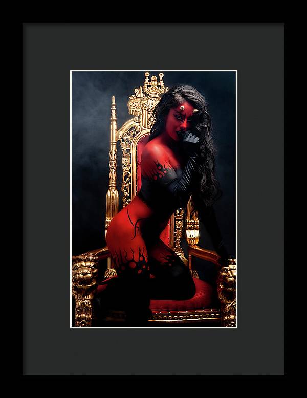 Devils Dreams 3 - Framed Print