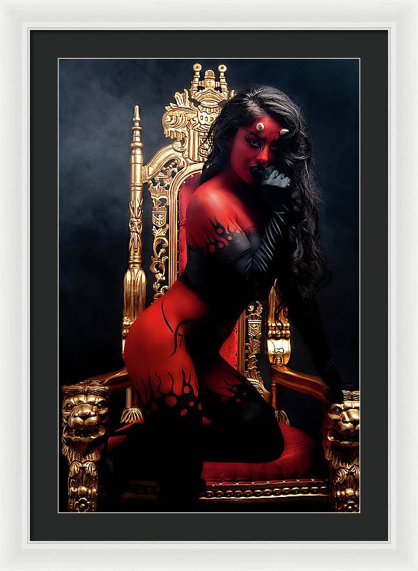 Devils Dreams 3 - Framed Print