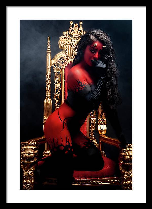 Devils Dreams 3 - Framed Print