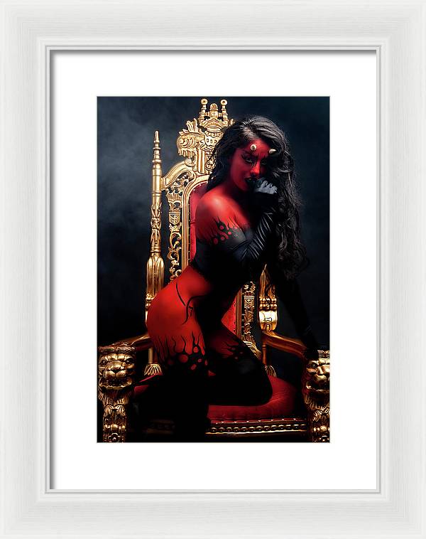 Devils Dreams 3 - Framed Print