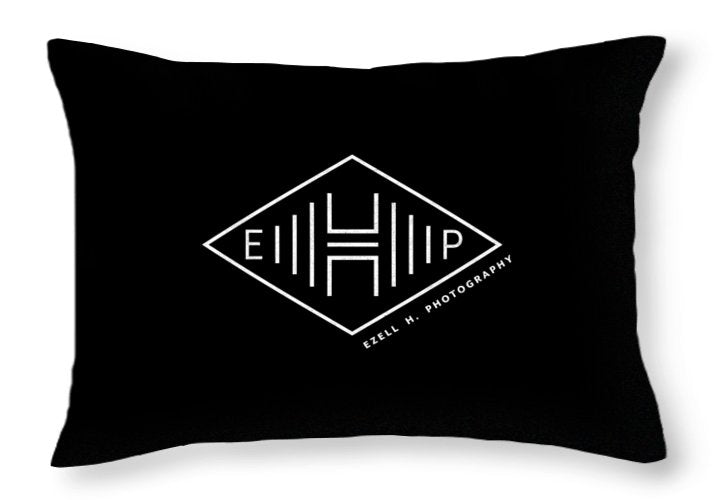 Ezellhphotography logo - Throw Pillow