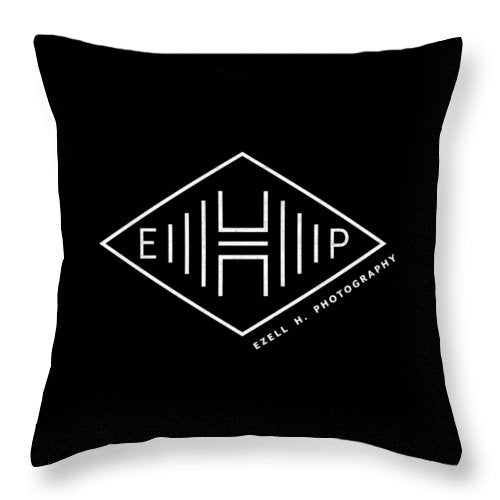 Ezellhphotography logo - Throw Pillow