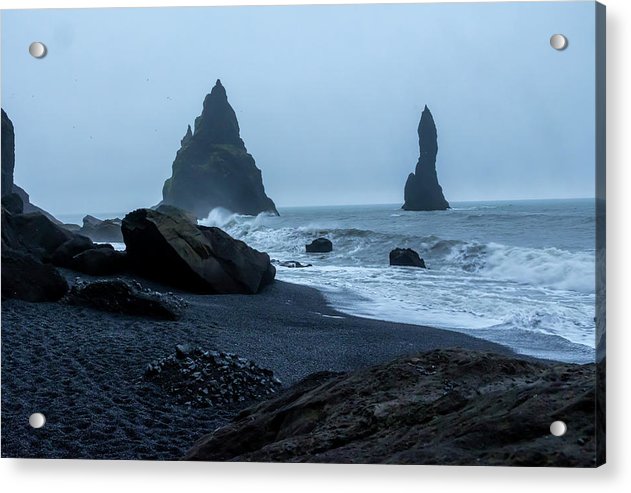 Iceland Black Sand Beach - Acrylic Print