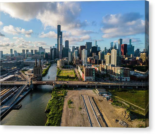 Ping Tom Park Chicago 2 - Canvas Print