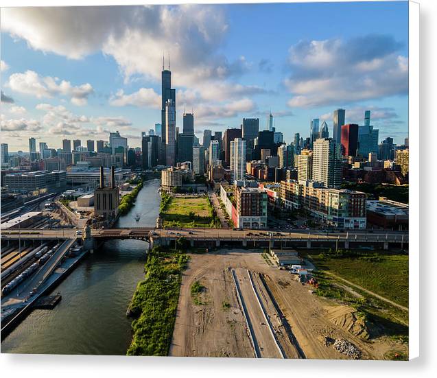 Ping Tom Park Chicago 2 - Canvas Print