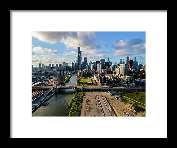 Ping Tom Park Chicago 2 - Framed Print