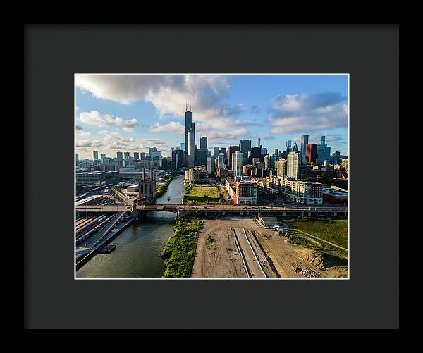 Ping Tom Park Chicago 2 - Framed Print