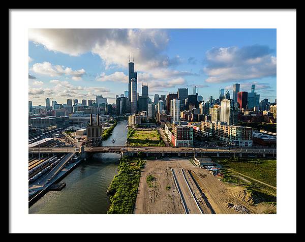 Ping Tom Park Chicago 2 - Framed Print