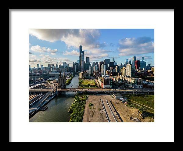 Ping Tom Park Chicago 2 - Framed Print