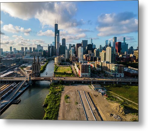 Ping Tom Park Chicago 2 - Metal Print