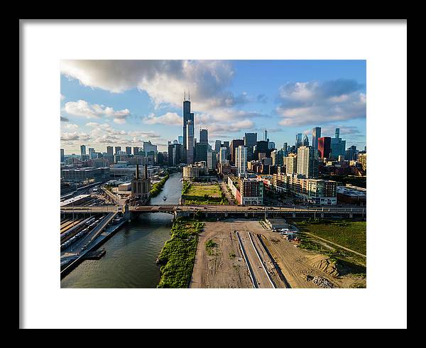 Ping Tom Park Chicago 2 - Framed Print