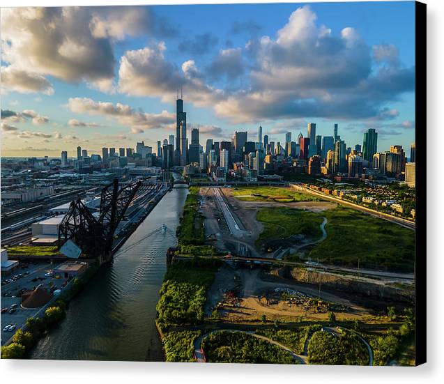 Ping Tom Park Chicago  - Canvas Print