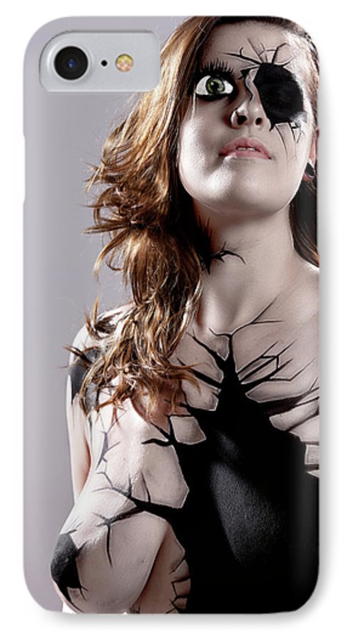 Porcelain Body Paint Doll - Phone Case