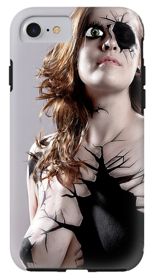 Porcelain Body Paint Doll - Phone Case