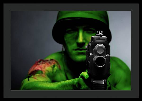 Soldier 3 - Framed Print