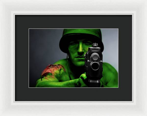 Soldier 3 - Framed Print