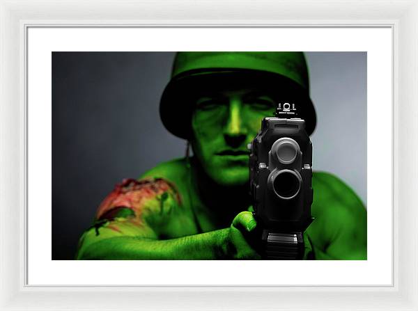 Soldier 3 - Framed Print