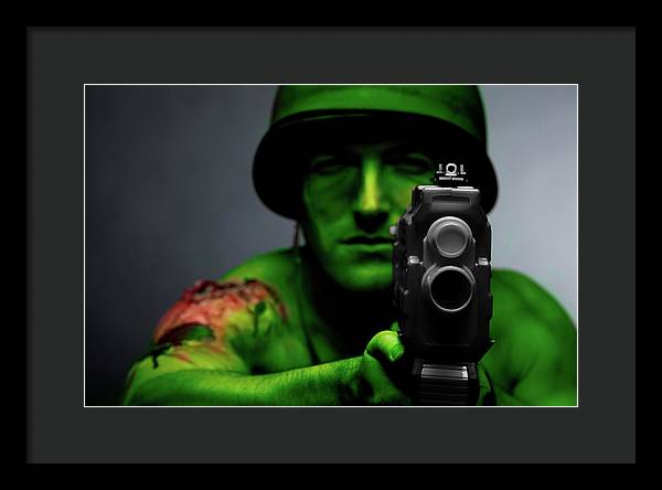 Soldier 3 - Framed Print
