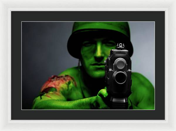 Soldier 3 - Framed Print