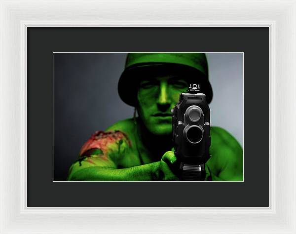 Soldier 3 - Framed Print
