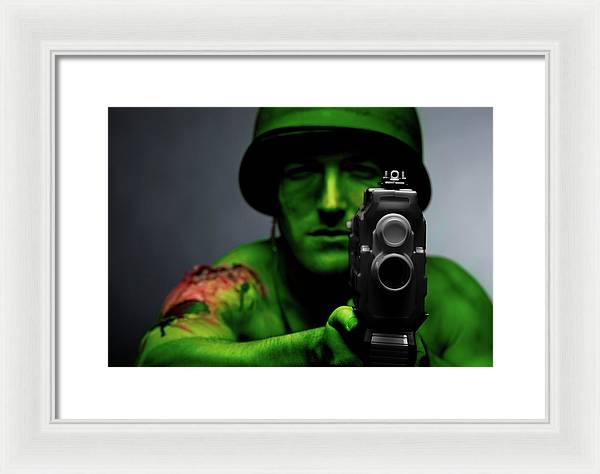 Soldier 3 - Framed Print