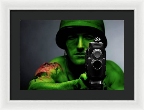 Soldier 3 - Framed Print