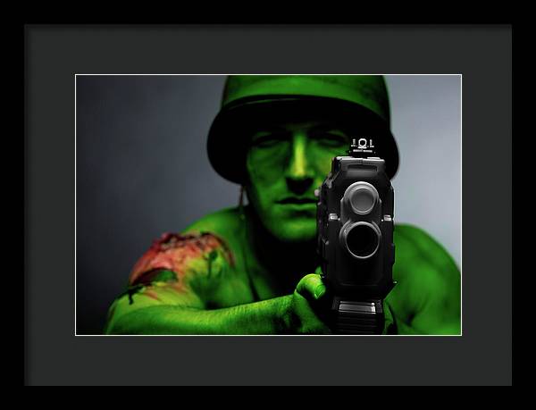 Soldier 3 - Framed Print
