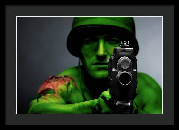 Soldier 3 - Framed Print