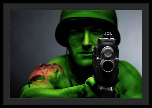 Soldier 3 - Framed Print