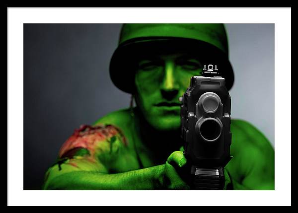 Soldier 3 - Framed Print