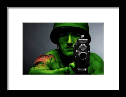 Soldier 3 - Framed Print