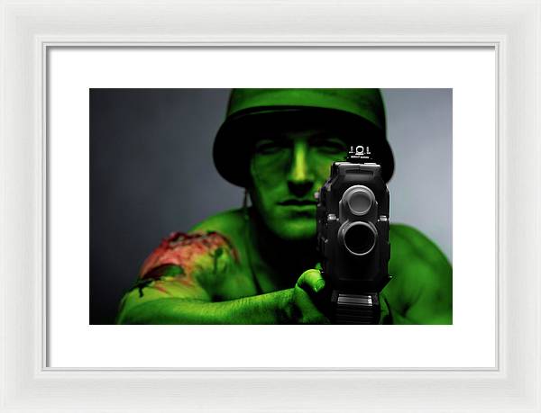 Soldier 3 - Framed Print