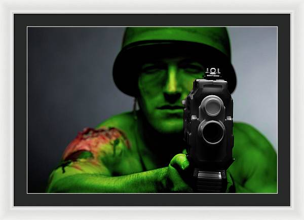 Soldier 3 - Framed Print