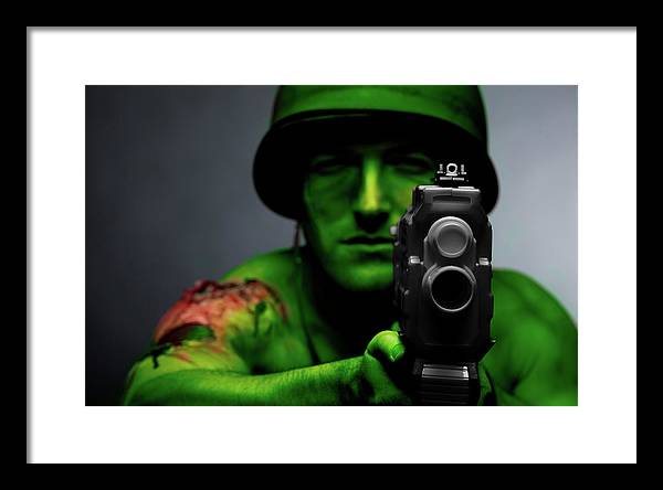 Soldier 3 - Framed Print