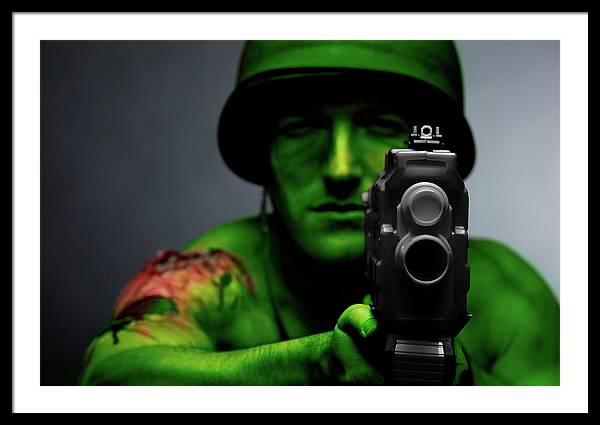 Soldier 3 - Framed Print