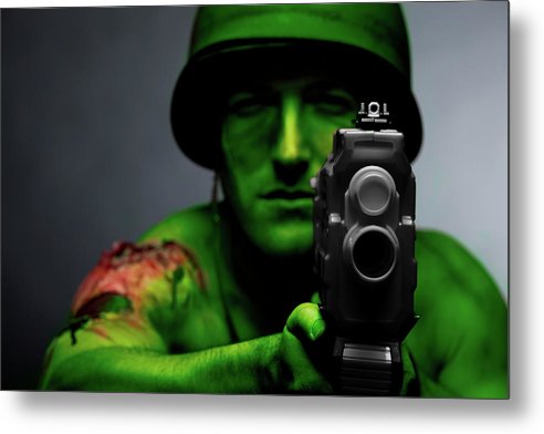 Soldier 3 - Metal Print